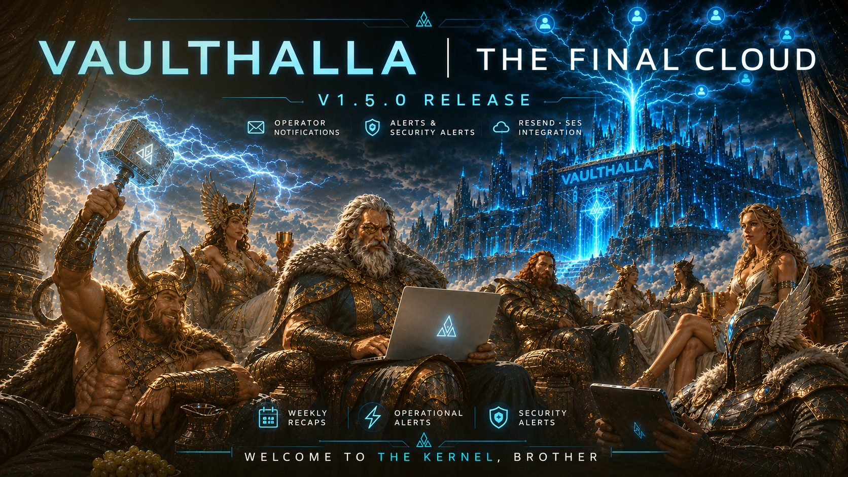 Vaulthalla v1.5.0 release banner